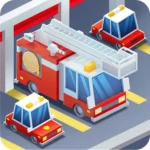 Idle FireFighter Tycoon - симулятор пожарный