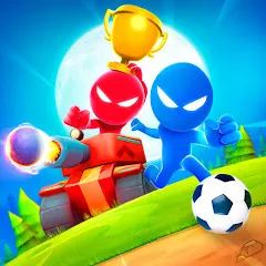 Stickman Party Мини Игры 2 3 4 MOD APK (бесплатные покупки) v2.4.9.1