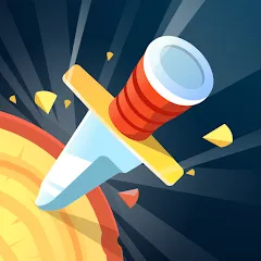 Knife Hit MOD APK (много денег/меню) v1.8.34
