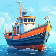 Fish idle: hooked tycoon. Your own fishing boat MOD APK (много денег) v7.9.4