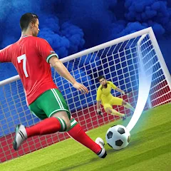 Soccer Super Star — футбол MOD APK (много ударов) v0.3.88