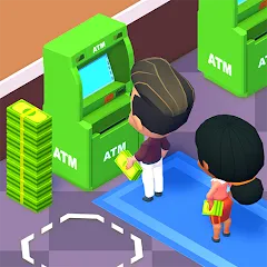 Idle Bank Tycoon MOD APK (много денег) v2.0.0