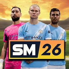 Soccer Manager 2026 MOD APK (неограниченные тренировки игроков) v3.8.1