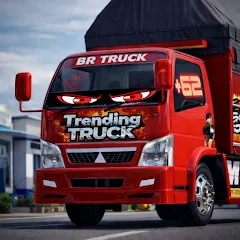 BR Truck Simulator Indonesia MOD APK (много денег) v0.36a