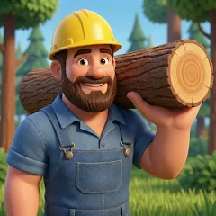 Idle Lumber Chopper Empire Inc MOD APK (много денег) v55.2.0