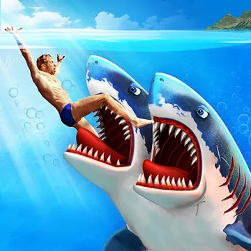 Двойная атака акулы — многопользовательская игра MOD APK (много денег) v8.8