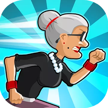 Angry Gran Run — Running Game MOD APK (много денег) v2.17.1
