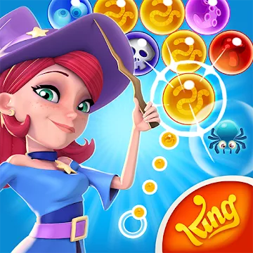 Bubble Witch 2 Saga MOD APK (много жизней и ускорителей) v1.138.0