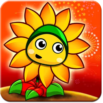 Flower Zombie War MOD APK (много денег) v1.0.7