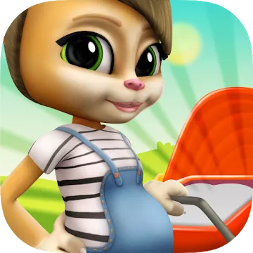 Моя Беременная Говорящая Кошка Эмма MOD APK (много денег) v2.8.9