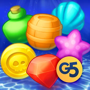 Pirates & Pearls: A Treasure Matching Puzzle MOD APK (много денег) v1.12.1502