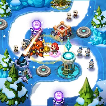Король защиты героев MOD APK (много денег) v1.0.35