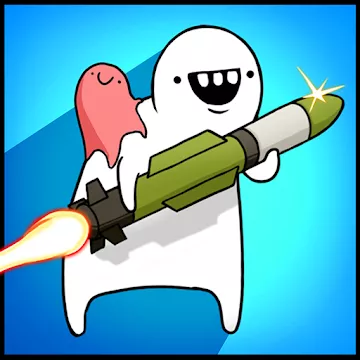 Missile Dude RPG: Tap Tap Missile MOD APK (бесплатные покупки) v96