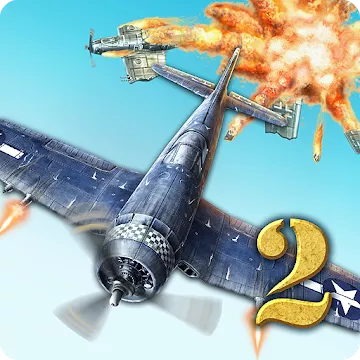 AirAttack 2 — WW2 Airplanes Shooter MOD APK (много денег) v1.5.4