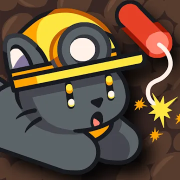 Mineblast!! — Mine Adventure Game MOD APK (много бомб) v1.0.42