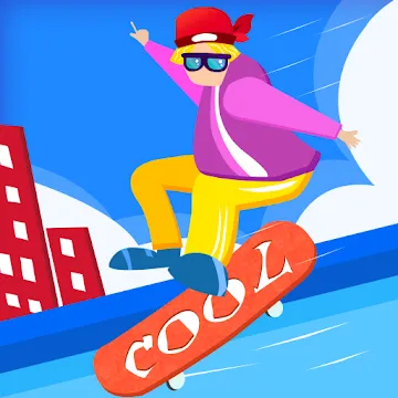 Fly Skater — New MOD APK (много денег) v1.0.15