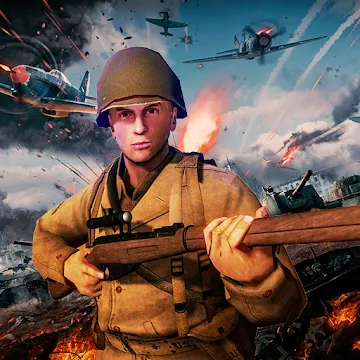Стрельба FPS Второй мировой войны: Герои войны MOD APK (режим бога) v1.0.7