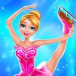 Балерина-фигуристка - Танцы на льду