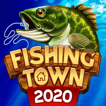 Fishing Town: 3D Fish Angler & Building Game 2020 MOD APK (легкая поимка) v1.0.8
