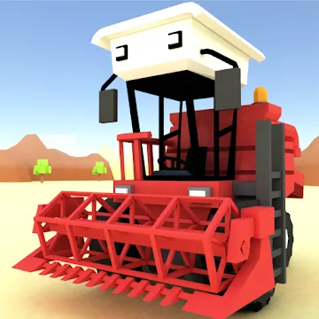 Blocky Farm Racing & Simulator — Тренажер фермы MOD APK (всё открыто) v1.26