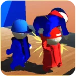 Human battle Falls Fight