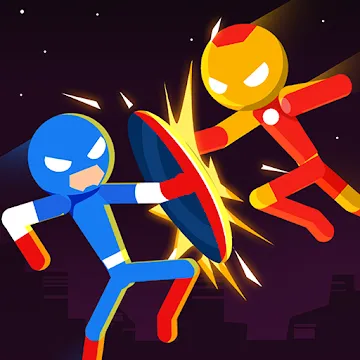 Stick Super: Hero — Fight for the shadow legends MOD APK (много денег) v1.1.1