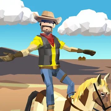 Cowboy Flip 3D MOD APK (много денег) v12