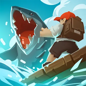 Epic Raft: Fighting Zombie Shark Survival MOD APK (много денег) v1.0.16