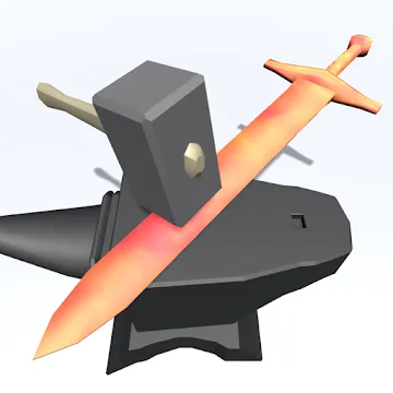 Idle Blacksmith Shop — Sword And Weapon Craftin MOD APK (много денег) v1.0.2