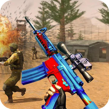 Современная игра Gun Strike:Counter Shooting Games MOD APK (много денег) v1.0.4