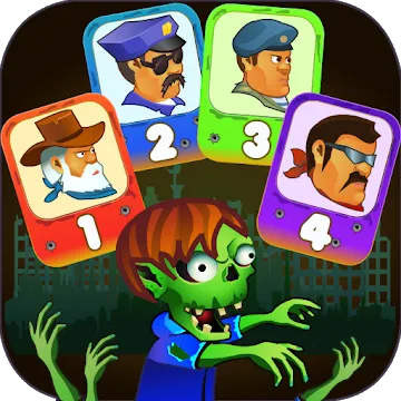 Four guys & Zombies (игра на 2, 3, 4 игрока) MOD APK (много денег) v1.0.0