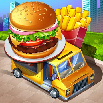 Food Truck Restaurant : Kitchen Chef Cooking Game MOD APK (много денег) v1.19