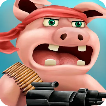 Angry Pigs In War Strategy offline Games v19