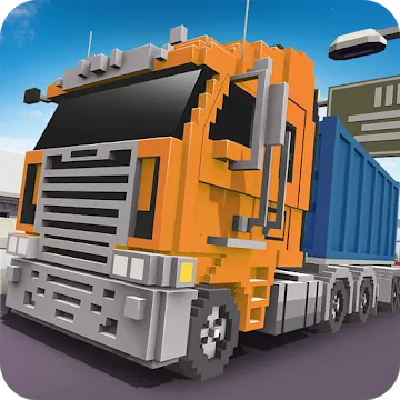 Блочный водитель грузовика: городской транспорт v1.9