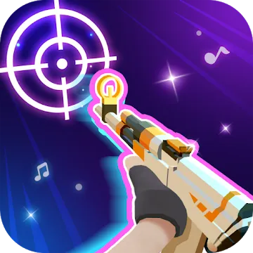 Beat Shooter — Gunshots Rhythm Game MOD APK (бесплатные покупки) v1.5.9