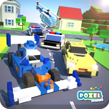 Crossy Brakes : Blocky Toon Racer MOD APK (бесплатные покупки) v1.0.6