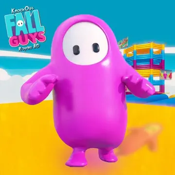 Нокаут Fall Guys Royale 3D: Human Knock Over MOD APK (много денег) v1.0.4