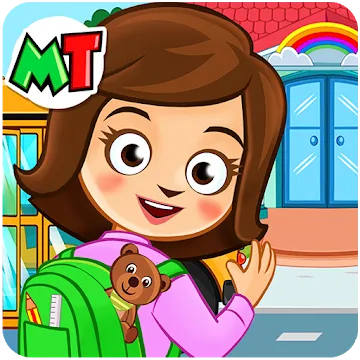 My Town : School MOD APK (все открыто) v1.02