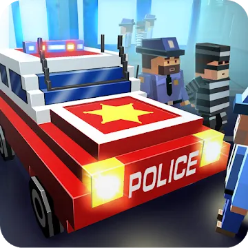 Blocky City: Ultimate Police MOD APK (бесплатные покупки) v2.1