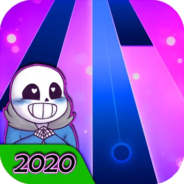 Stronger than you — Sans undertale piano tiles MOD APK (много денег) v1.4