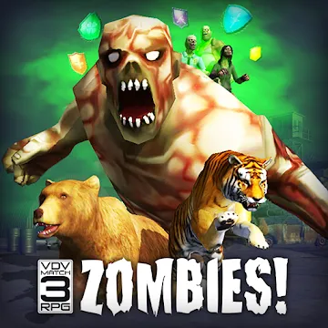 VDV MATCH 3 RPG: ZOMBIES! MOD APK (высокая точность) v1.7.008