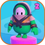 Падение Guys 3D Нокаут: Ultimate Fun Race