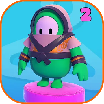 Падение Guys 3D Нокаут: Ultimate Fun Race MOD APK (нет рекламы) v1.0.1