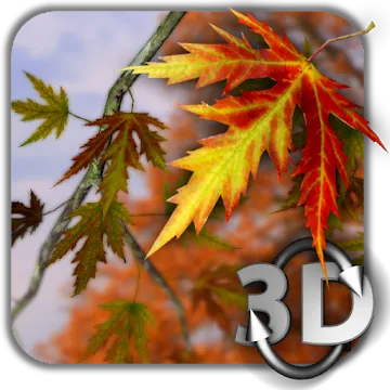 Autumn Leaves in HD Gyro 3D Parallax Wallpaper v1.4