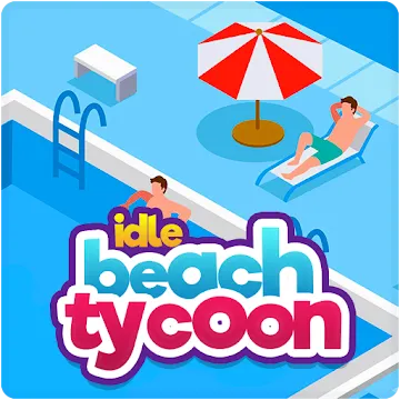 Idle Beach Tycoon : Cash Manager Simulator MOD APK (бесплатные покупки) v1.0.51