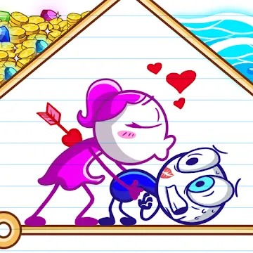Pencil Boy — Pull The Pin, Rescue Princess MOD APK (много денег) v1.2
