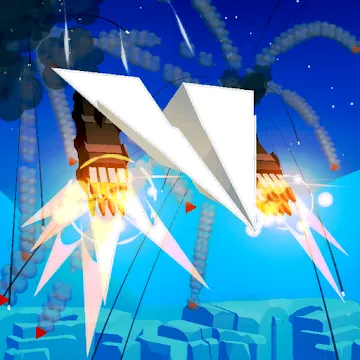 Paper Plane Dogfight 3D MOD APK (много денег) v1.7