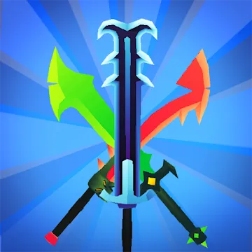 Меч слияния — праздный кузнец MOD APK (много денег) v1.4.5
