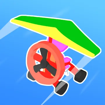 Road Glider — Incredible Flying Game MOD APK (много денег) v1.0.24