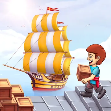 Pocket Ships Tap Tycoon: Idle Seaport Clicker MOD APK (много денег) v0.8.5